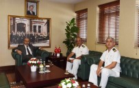 Sahil Güvenlik Komutanlarından, Vali Demirtaş'a Ziyaret