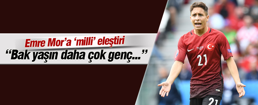 Takım arkadaşlarından Emre Mor'a eleştiri