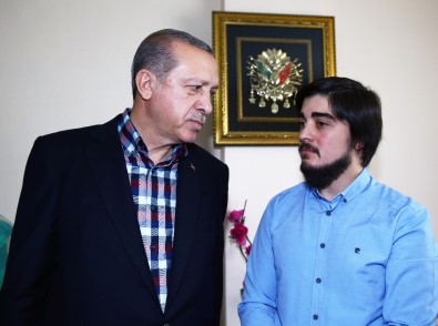 Erdoğan 15 Temmuz şehit aileleri ve gazileri ziyaret etti