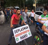 Amedspor Taraftarları Deplasman Yasağını Bisikletle Protesto Etti
