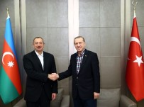 Cumhurbaşkanı Erdoğan, Aliyev İle Görüştü