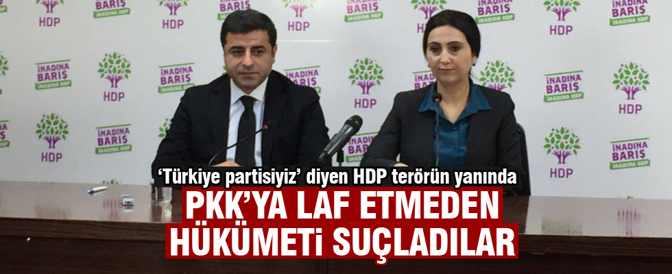 HDP Şemdinli saldırısıyla ilgili hükümeti suçladı