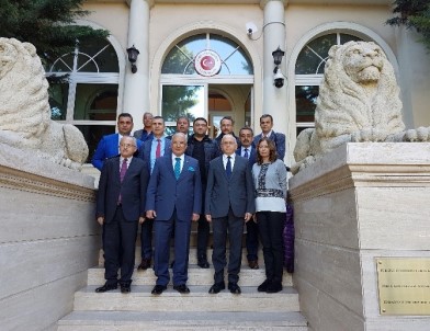 Mersin Büyükşehir Belediye Başkanı Burhanettin Kocamaz Budapeşte'de