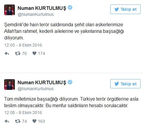 Numan Kurtulmuş'dan Şemdinli saldırısına tepki: Hesabı sorulacak