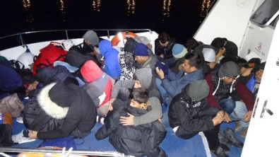 Ayvacık'ta 45 Kaçak Yakalandı