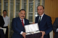 Emniyet Müdürü Fikret Salmaner'e Veda Yemeği