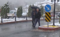 Erzincan'da Kar Yağışı