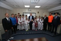 Şampiyonlardan Başkan Zolan'a Ziyaret