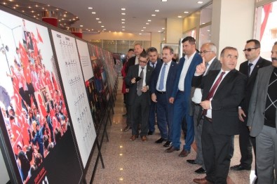 Tavşanlı'da '15 Temmuz' Konulu Fotoğraf Sergisi Açıldı
