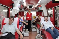 KAN GRUPLARı - Alaçam AK Parti'den Kızılay'a Kan Bağışı