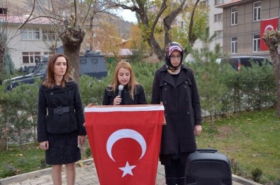Çatak'ta 10 Kasım Atatürk'ü Anma Programı
