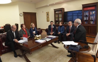 Dernek Ve Sendika Yöneticileriyle Görüştü