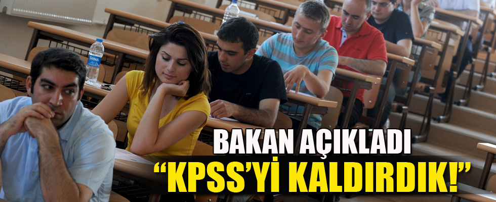 Dışişleri Bakanlığı için KPSS şartı kalkıyor