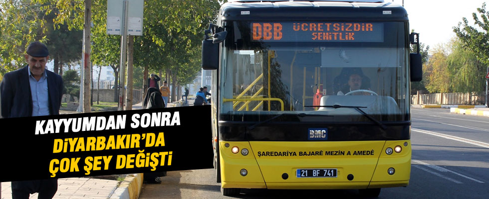 Diyarbakır'da vatandaşlara ücretsiz ulaşım hizmeti
