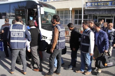 FETÖ'den Gözaltına Alınan 37 Kişi Adliyeye Sevk Edildi