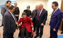 İBRAHIM AYDEMIR - Hayırsever İşadamından Engelli Genç Kıza Akülü Araç Jesti