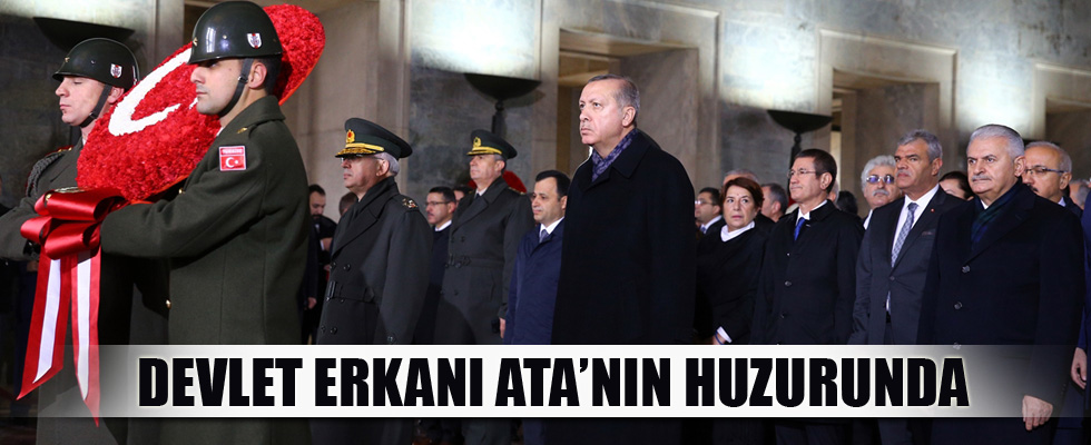 Liderler Anıtkabir'de