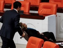 Meclis'te görevli bir stenograf fenalaşarak bayıldı