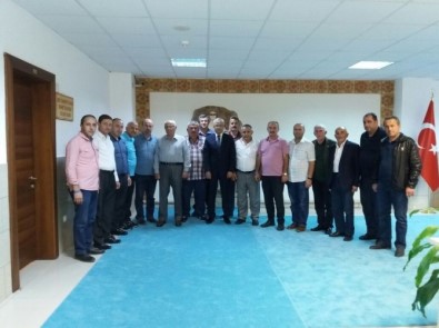 Muhtarlar Solmaz'ı Ziyaret Etti