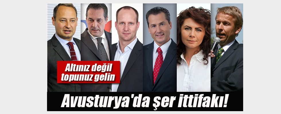 Viyana'da Türkiye'ye karşı birleştiler