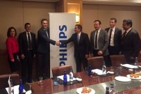 AHMET ATAÇ - Başkan Ataç, Philips CEO'su Rondolat İle Bir Araya Geldi