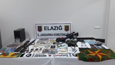 Elazığ'da PKK Operasyonunda 8 Şüpheli Tutuklandı