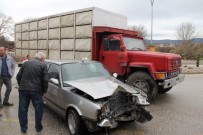 ABANT İZZET BAYSAL ÜNIVERSITESI - Bolu'da Trafik Kazası Açıklaması 1 Yaralı
