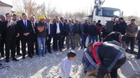 SERDAR DEMİRHAN - Doğanşehir'de Cemevi Temeli Atıldı