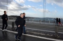 İSTANBUL EMNIYET MÜDÜRÜ - Emniyet Müdürü Çalışkan, Bu Kez Maraton İçin Köprüye Çıktı
