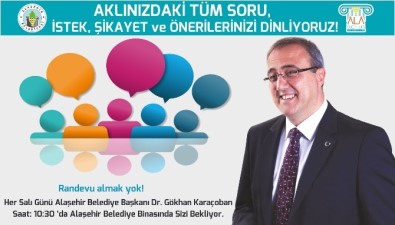 Alaşehir'de 'Halk Günü' Toplantıları Başlıyor