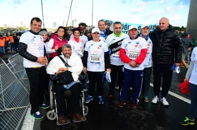 Başkan İmamoğlu, Maratonda Omurilik Felçlileri İçin Koştu