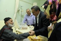 ABDULLAH KARAKUŞ - Başkan Tutal'dan Hastane Ziyareti