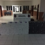 Bingöl'de Kaçak Sigara Ele Geçirildi