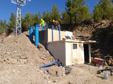 MESKİ, Aydıncık'ta Mahalleleri Suya Kavuşturuyor