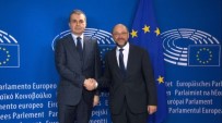 BAŞMÜZAKERECI - AB Bakanı Çelik, Martin Schulz İle Görüştü