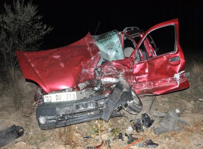 Afyonkarahisar'da Korkunç Kaza Açıklaması 3 Ölü, 4 Yaralı