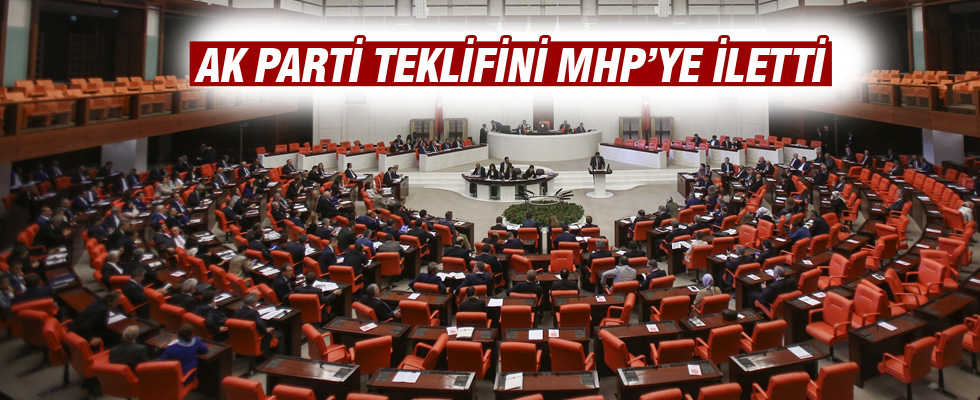 AK Parti, yeni anayasa teklifini MHP'ye iletti