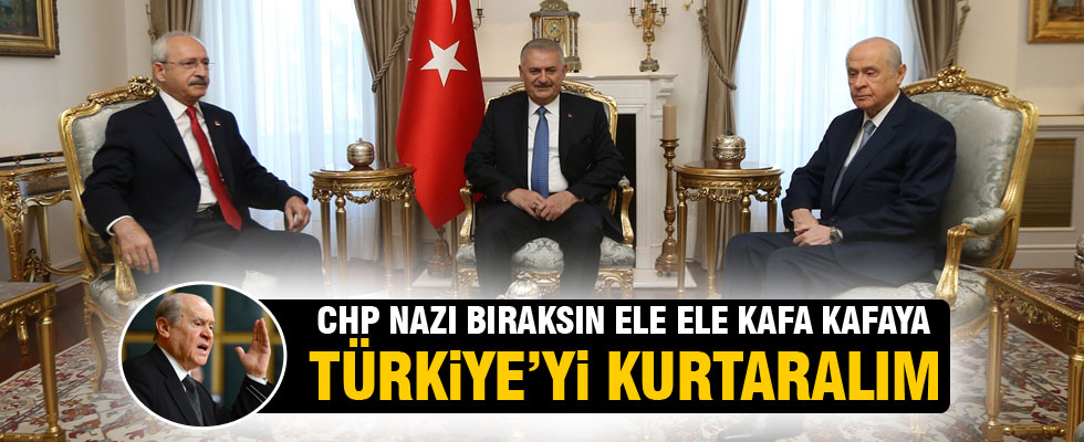 Bahçeli'den CHP'ye çağrı