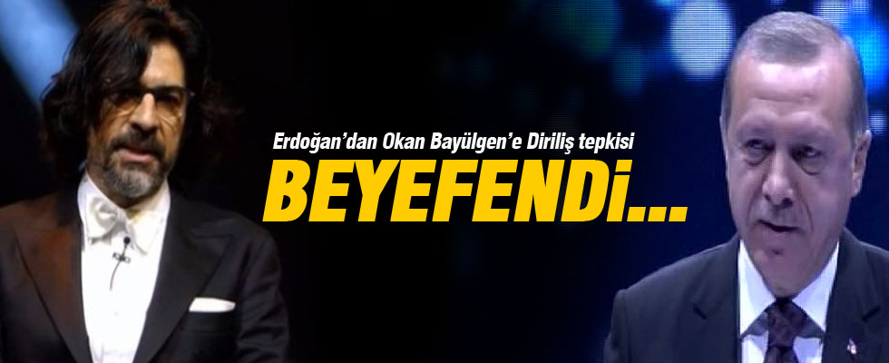 Erdoğan'dan Diriliş yorumu ve Bayülgen'e tepki