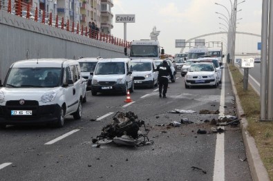 Diyarbakır'da Trafik Kazası Açıklaması 2 Yaralı