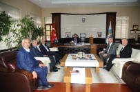 TAŞPıNAR - Halter Federasyonu Başkanı'ndan Külcü'ye Ziyaret