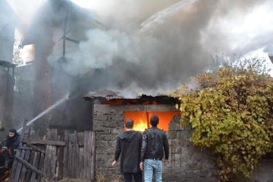 Karabük'te Ev Yangını