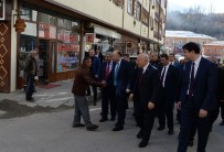 ÖMER FARUK FİDAN - Vali Azizoğlu, İspir'de Muhtarlarla Bir Araya Geldi