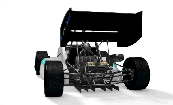 Üniversite öğrencileri 'Yerli Formula 1' aracı tasarladı