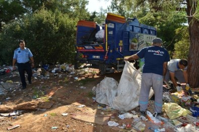 Konyaaltı Belediyesi'nden Çöp Toplayıcıların Depolarına Operasyon.