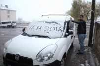 YALIN - Mevsimin İlk Karının Sevincini Yaşadılar