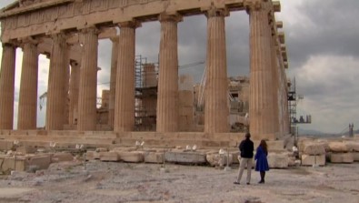 Obama Acropolis'i Gezdi