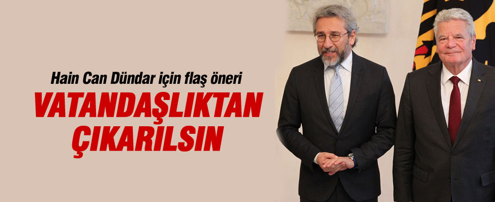 Şamil Tayyar: Can Dündar vatandaşlıktan çıkarılmalı