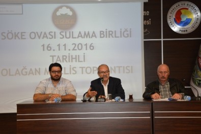 Söke Ovası Sulama Birliği'nin 2017 Bütçesi 14 Milyon TL