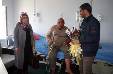 AK Partili Biter'den Hastalara Moral Ziyareti